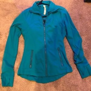 Teal lululemon define jacket